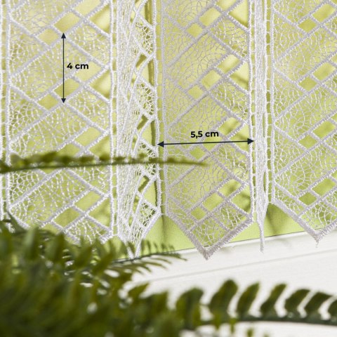 Zazdrostka gipiurowa panelowa, wysokość 80cm, kolor 001 biały 016506/447/001/000080/1