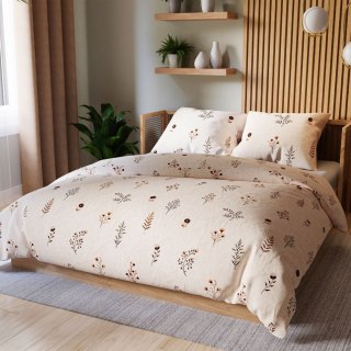 DUSORIA Komplet pościeli z bawełny satynowej 160x200cm 100112/SAT/000/160200/1