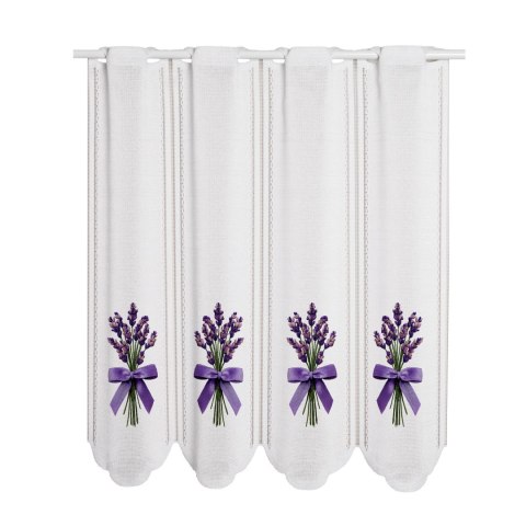 LAWENDA Zazdrostka żakardowa 626120, wysokość 50cm, kolor 010 fioletowy D00429/ZAZ/010/000050/1