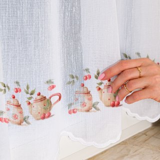 CHERRI Zazdrostka 100828 na batyście, wysokość 50cm, kolor 004 beżowo czerwony D00395/ZAZ/004/000050/1