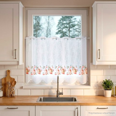 CHERRI Zazdrostka 100828 na batyście, wysokość 50cm, kolor 004 beżowo czerwony D00395/ZAZ/004/000050/1