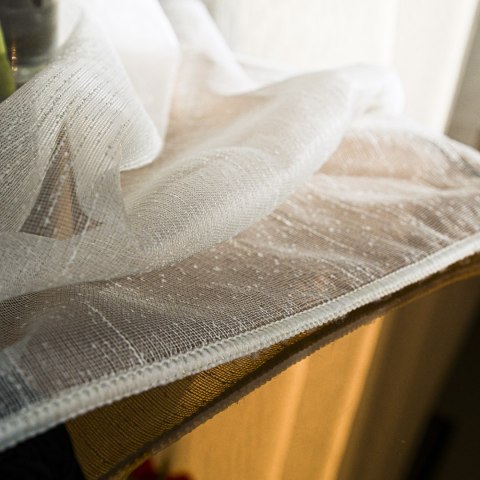 AURORA Firana fantazyjna z ołowianką, wysokość 350cm, kolor 010 offwhite 723724/OLO/010/000350/1