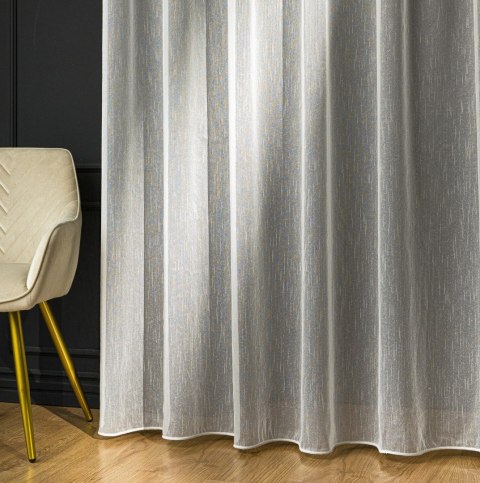AURORA Firana fantazyjna z ołowianką, wysokość 350cm, kolor 010 offwhite 723724/OLO/010/000350/1
