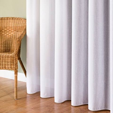 Firanka fantazyjna z ołowianką, wysokość 320cm, kolor 009 biały 318768/OLO/009/000320/1