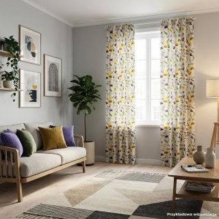 KWIATY POLNE ZOYA Tkanina dekoracyjna NINA WODOODPORNA, 160cm, kolor 009 wielokolorowy D00436/NIW/009/160000/1