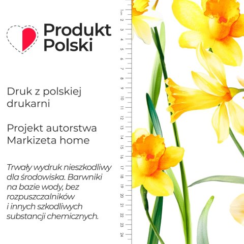 ŻONKILE Tkanina dekoracyjna NINA WODOODPORNA, 160cm, kolor 008 żółty D00444/NIW/008/160000/1