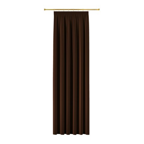 MATT VELVET Tkanina dekoracyjna, wysokość 320cm, kolor 103 brązowy MATVEL/TDP/103/000320/1