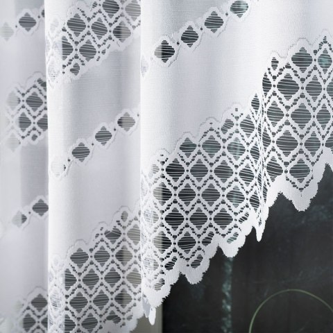 Firanka gotowa żakardowa FILOMENA 120x270 cm kolor biały