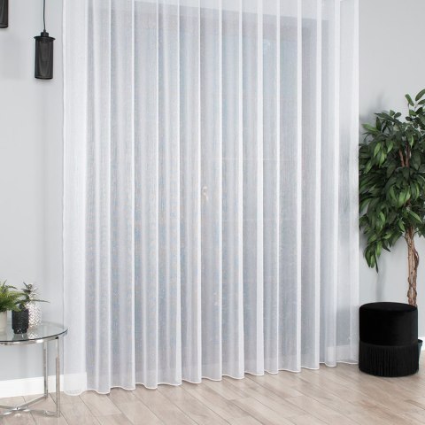 Firanka fantazyjna błyszcząca z ołowianką, wysokość 330cm, kolor 003 biały 000158/OLO/003/000330/1 Firanka fantazyjna błyszcząca z ołowianką, wysokość 330cm, kolor 003 biały 000158/OLO/003/000330/1