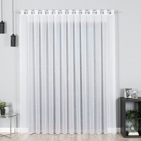 Firanka fantazyjna błyszcząca z ołowianką, wysokość 330cm, kolor 003 biały 000158/OLO/003/000330/1 Firanka fantazyjna błyszcząca z ołowianką, wysokość 330cm, kolor 003 biały 000158/OLO/003/000330/1