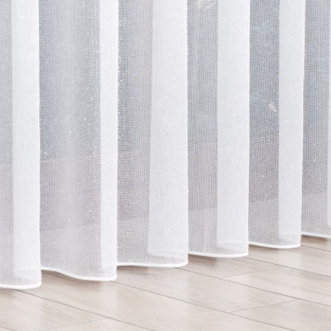 Firanka fantazyjna błyszcząca z ołowianką, wysokość 330cm, kolor 003 biały 000158/OLO/003/000330/1 Firanka fantazyjna błyszcząca z ołowianką, wysokość 330cm, kolor 003 biały 000158/OLO/003/000330/1