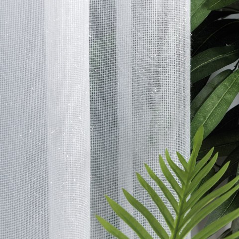 Firanka fantazyjna błyszcząca z ołowianką, wysokość 330cm, kolor 003 biały 000158/OLO/003/000330/1 Firanka fantazyjna błyszcząca z ołowianką, wysokość 330cm, kolor 003 biały 000158/OLO/003/000330/1