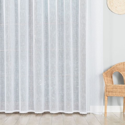 Firanka fantazyjna 002732 wysokość 280 cm kolor biały Firanka fantazyjna 002732 wysokość 280 cm kolor biały