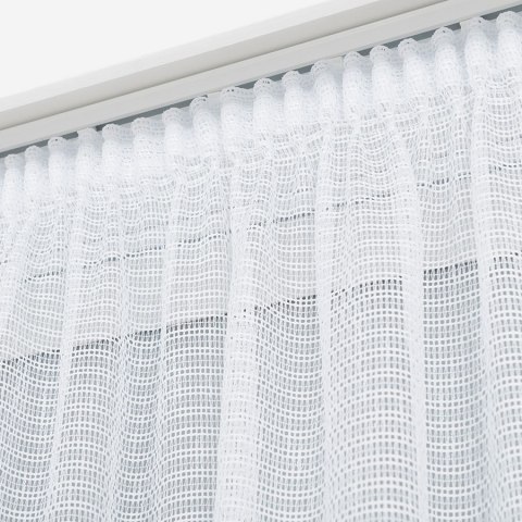 Firanka fantazyjna 002732 wysokość 280 cm kolor biały Firanka fantazyjna 002732 wysokość 280 cm kolor biały