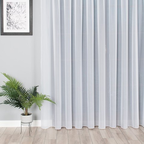 Woal gładki 000101 wysokość 330 cm kolor biały Woal gładki 000101 wysokość 330 cm kolor biały