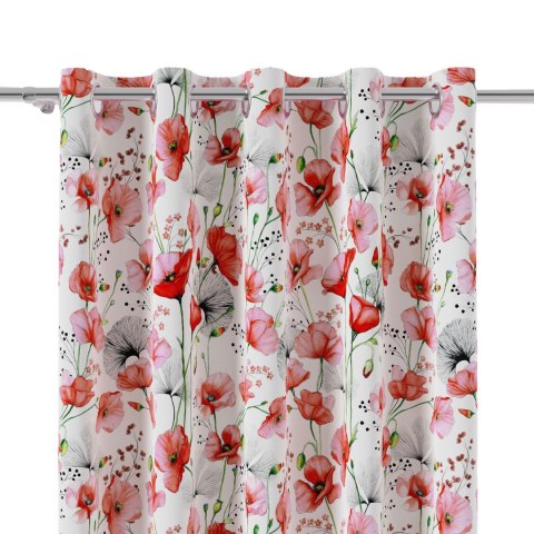 MAKI CARMINE Tkanina dekoracyjna OXFORD WODOODPORNY, szerokość 160cm, kolor 001 biały D00381/OXW/001/160000/1