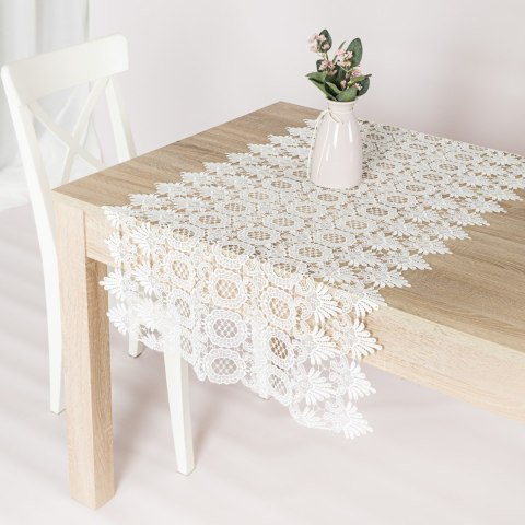 Bieżnik gipiurowy, wysokość 60cm, kolor 001 kremowy G00005/447/010/000060/1