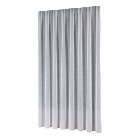 Firanka fantazyjna z ołowianką, wysokość 300cm, kolor 001 biały 021278/OLO/001/000300/1