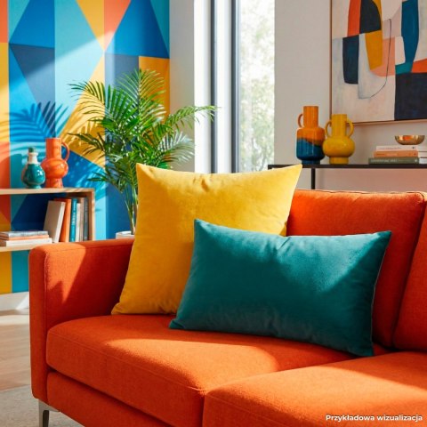 VELVI Poszewka dekoracyjna, 45x45cm, kolor 009 żółty VELVI0/POP/009/045045/1