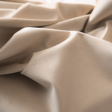 BLACKOUT VELVET Zasłona gotowa na przelotkach, szerokość 140cm x wysokość 230cm, kolor 003 jasny beżowy BLAVEL/ZGP/003/140230/1