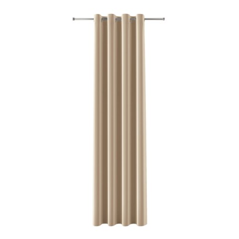 BLACKOUT VELVET Zasłona gotowa na przelotkach, szerokość 140cm x wysokość 230cm, kolor 003 jasny beżowy BLAVEL/ZGP/003/140230/1