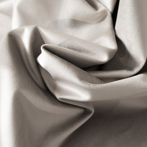 BLACKOUT VELVET Zasłona gotowa na przelotkach, szerokość 140cm x wysokość 230cm, kolor 017 szaro-beżowy BLAVEL/ZGP/017/140230/1