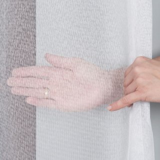Firanka fantazyjna na markizecie z ołowianką, wysokość 330cm, kolor 003 biały 000433/OLO/003/000330/1