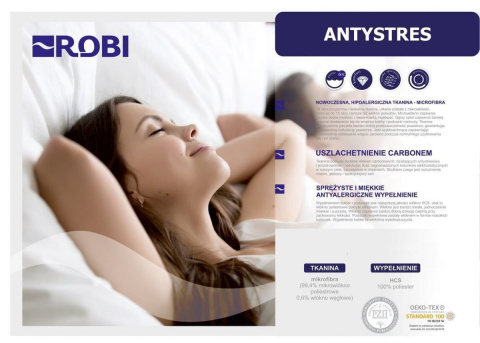 Kołdra Antystres letnia 220x200 cm ROBI Kołdra Antystres letnia 220x200 cm ROBI