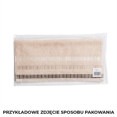 LUXURY Ręcznik, 70x140cm, kolor 539 szary LUXURY/RB0/539/070140/1 LUXURY Ręcznik, 70x140cm, kolor 539 szary LUXURY/RB0/539/070140/1