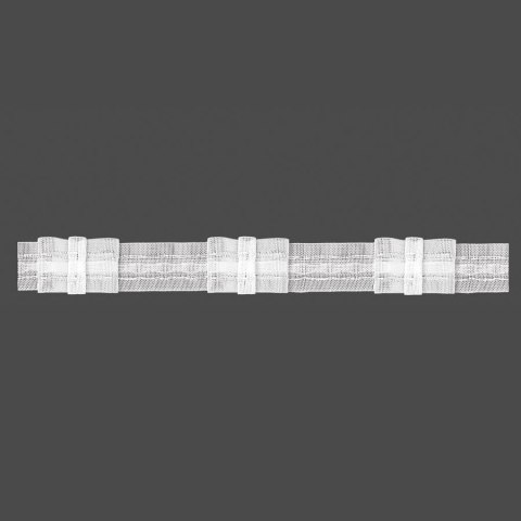 Taśma POTRÓJNA ZAKŁADKA szerokość 2,5 cm Taśma POTRÓJNA ZAKŁADKA szerokość 2,5 cm