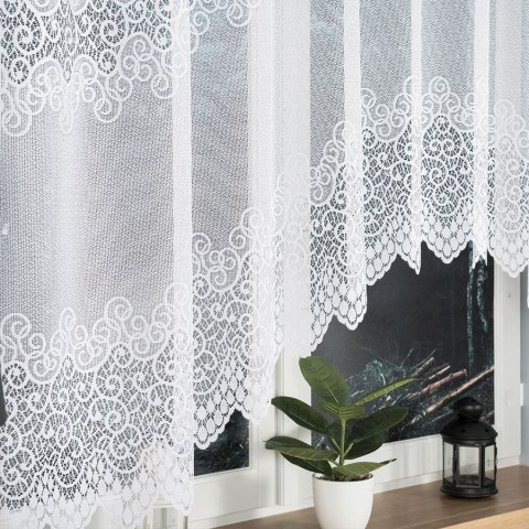 Firanka gotowa żakardowa VIOLETTA 150x250 cm kolor biały Firanka gotowa żakardowa VIOLETTA 150x250 cm kolor biały