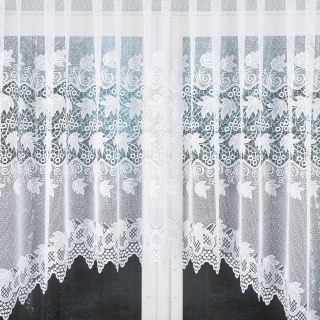 Firanka gotowa żakardowa ELŻBIETA 160x530 cm kolor biały
