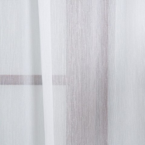Firanka fantazyjna z ołowianką 017464 wysokość 300 cm kolor biały
