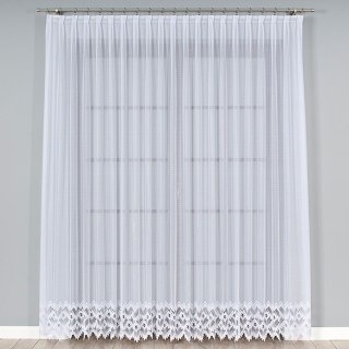 Firanka żakardowa 018989 wysokość 250 cm kolor biały