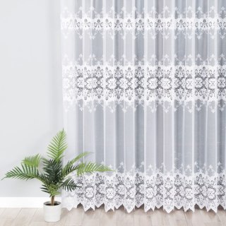 Firanka żakardowa 018984 wysokość 250 cm kolor biały