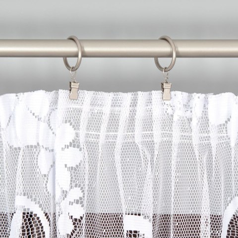 Firanka żakardowa 004669 wysokość 250 cm kolor biały