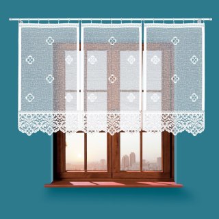 Panel żakardowy gotowy SOFIA 120x60 cm kolor biały