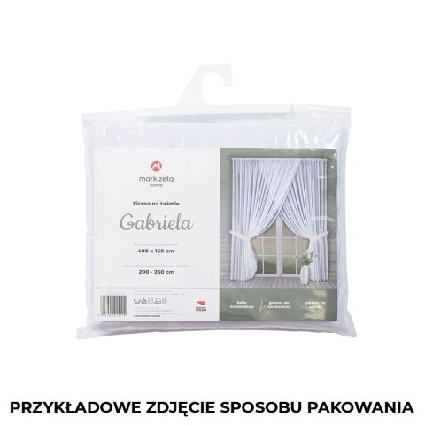 VANESSA Firanka gotowa, szerokość 300 x wysokość 145cm, kolor 001 biały FK0183/233/001/300145/1