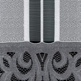 Panel żakardowy gotowy ZURIEL 120x60 cm kolor biały