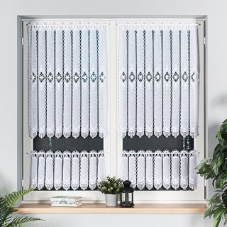 Zazdrostka z aplikacją 015590 wysokość 30 cm kolor biały