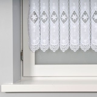 Zazdrostka z aplikacją 015590 wysokość 75 cm kolor biały