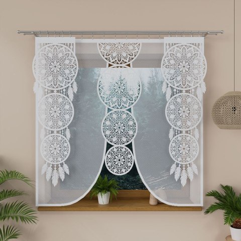 ALIA Panel żakardowy gotowy, łapacz snów, szerokość 43 x wysokość 140cm, kolor 001 biały 001390/PBL/001/043140/1 ALIA Panel żakardowy gotowy, łapacz snów, szerokość 43 x wysokość 140cm, kolor 001 biały 001390/PBL/001/043140/1