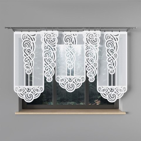 Panel żakardowy gotowy EWA 120x60 cm kolor biały Panel żakardowy gotowy EWA 120x60 cm kolor biały