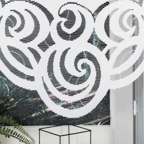 Panel żakardowy gotowy EWA 120x60 cm kolor biały Panel żakardowy gotowy EWA 120x60 cm kolor biały