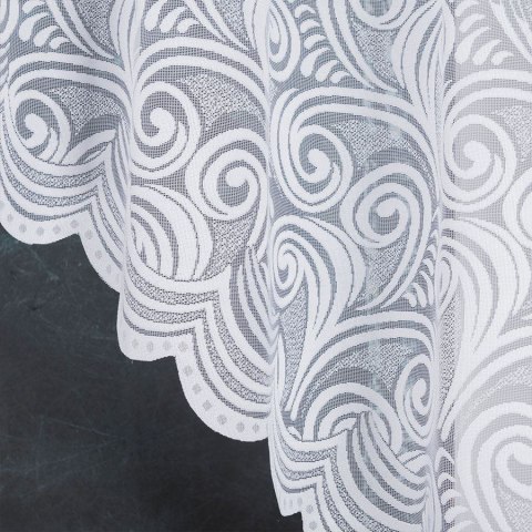 Firanka gotowa żakardowa KINGA 140x300 cm kolor biały Firanka gotowa żakardowa KINGA 140x300 cm kolor biały
