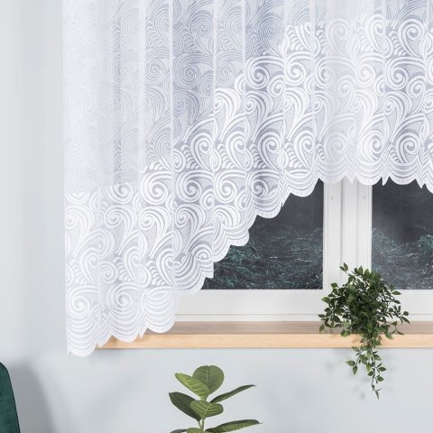 Firanka gotowa żakardowa KINGA 160x300 cm kolor biały Firanka gotowa żakardowa KINGA 160x300 cm kolor biały