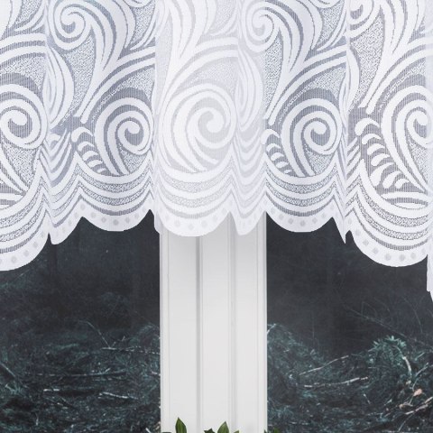 Firanka gotowa żakardowa KINGA 160x300 cm kolor biały Firanka gotowa żakardowa KINGA 160x300 cm kolor biały