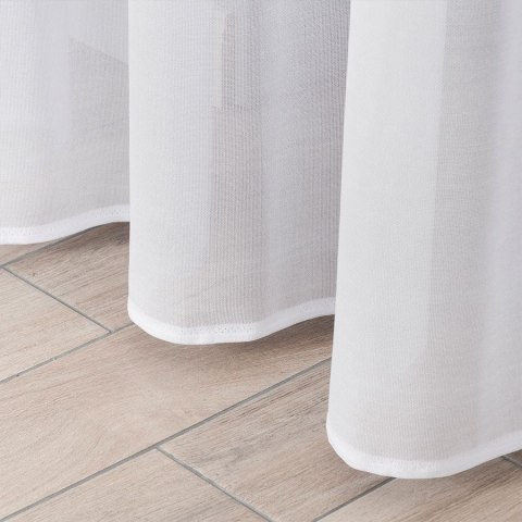 KORNELIA Firanka gotowa na prosto, szerokość 300 x wysokość 250cm, kolor 001 biały z błyskiem 090512/FBP/001/300250/1