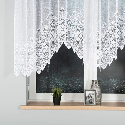 Firanka gotowa żakardowa NADIA 130x300 cm kolor biały Firanka gotowa żakardowa NADIA 130x300 cm kolor biały