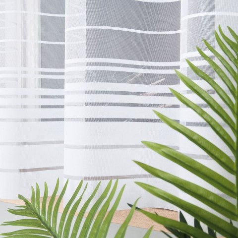 Firanka gotowa żakardowa NELA 160x300 cm kolor biały Firanka gotowa żakardowa NELA 160x300 cm kolor biały